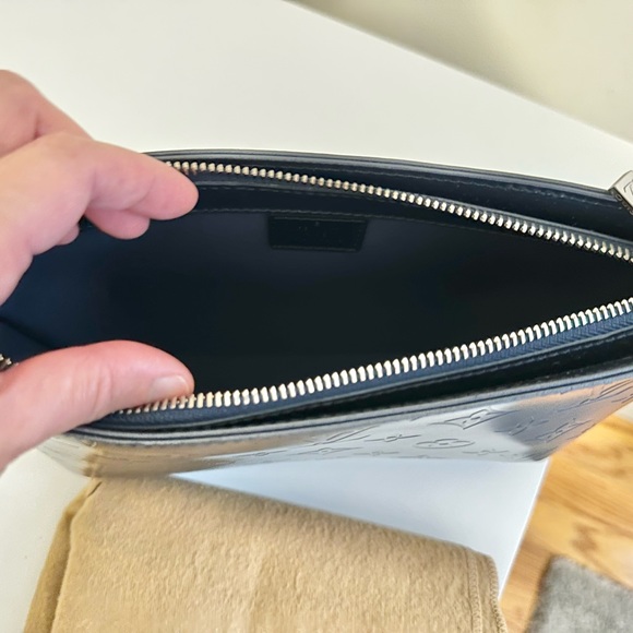 Louis Vuitton Fowler Blue Monogram Handbag - Picture 5 of 6